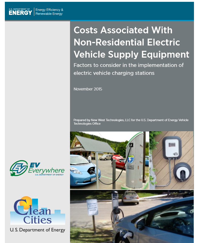 Costs Associated With NonResidential Electric Vehicle Supply Equipment